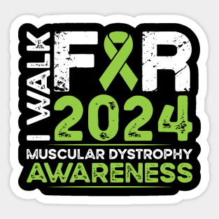 Muscular Dystrophy Awareness 2024 Walk Sticker